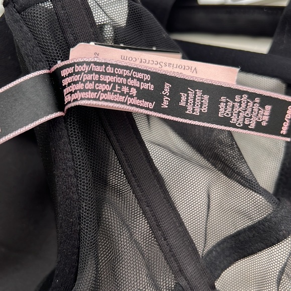 Victoria’s Secret Black Corset Top NWT - Picture 14 of 16
